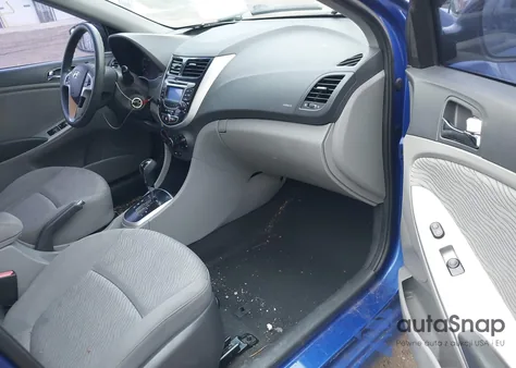 2012 Hyundai Accent Gls из США, поврежденный, VIN KMHCU4AE8CU150675